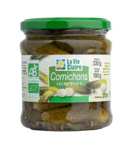Cornichons aigre-doux bio