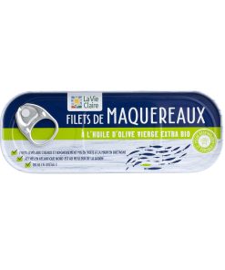 Alternative view of Filets de maquereaux à l&rsquo;huile d&rsquo;olive vierge extra bio
