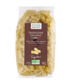 Alternative view of Rigatoni bio