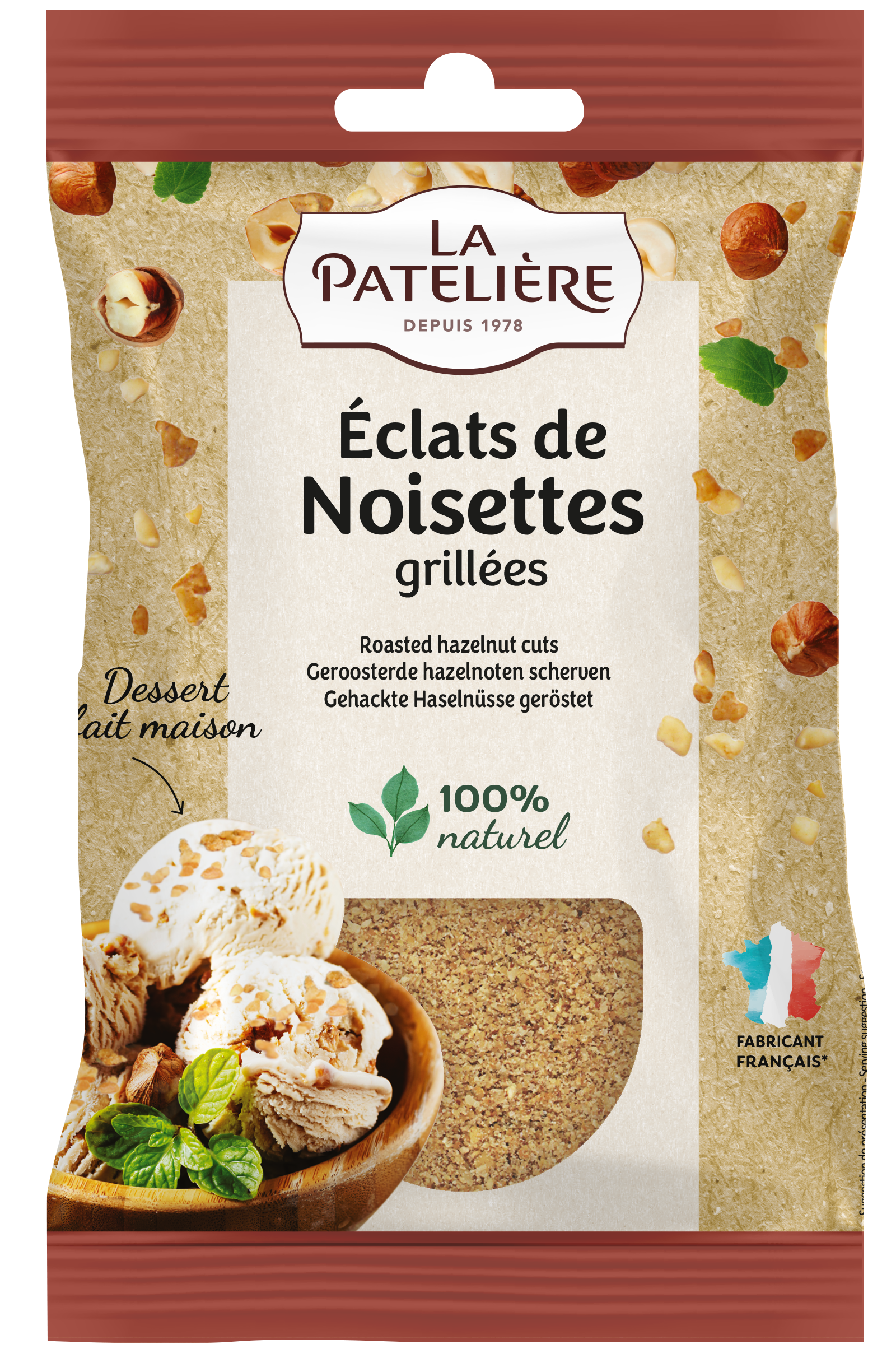 Roasted hazelnut pieces