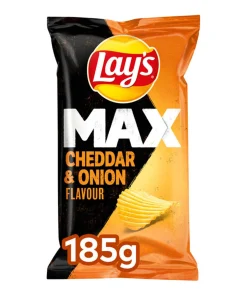 Alternative view of Lay’s MAX Cheddar & Onion (10x 185gr)