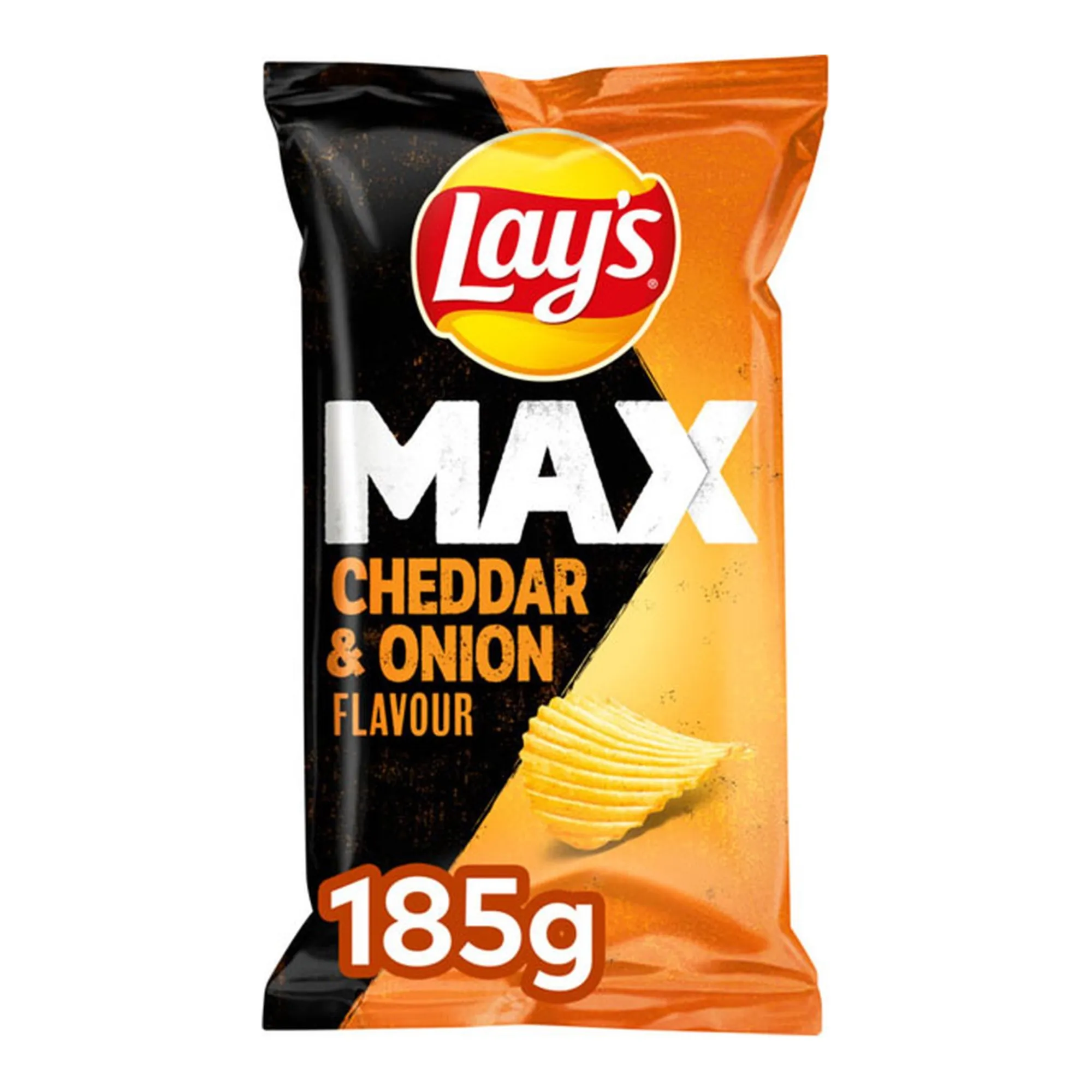 Lay’s MAX Cheddar & Onion (10x 185gr) – Image 2