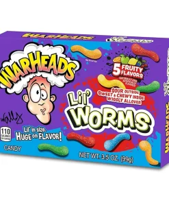 Alternative view of Warheads lil worms pak (12x 99gr)