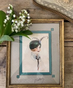 Portrait de femme vers 1920