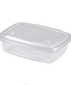 Alternative view of Barquette micro-ondable à couvercle charnière 750 ml par 50