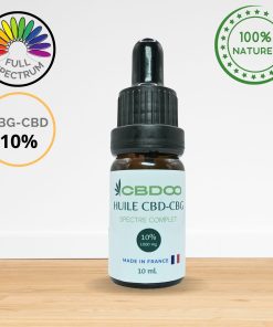 Alternative view of Huile CBG-CBD 10% – FULL SPECTRUM