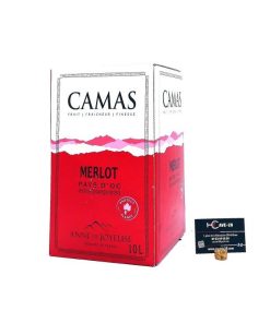 IGP Pays d’Oc 2021 – Merlot – BIB 10L – CAMAS