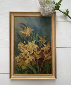 Alternative view of Ancienne peinture « Les jonquilles »