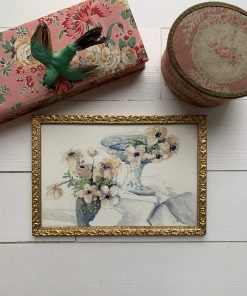 Aquarelle “Bouquets d’anémones”