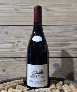Alternative view of Meix Foulot Mercurey 1er cru Saumonts Rouge 2023