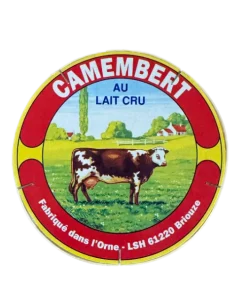 Camembert Vache Pature au lait cru GILLOT 240g x12 selon disponibilité