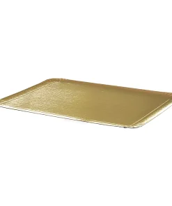 Plateau traiteur or 32 x 42 cm par 25