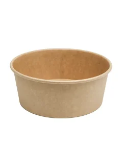 Alternative view of Bol salade rond kraft 1250 ml par 50