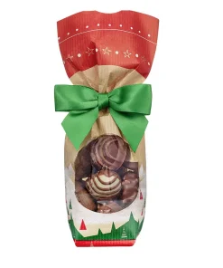 Sachet confiseries Noël kraft Sapin 120 x 260 mm par 100