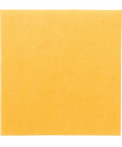 Serviette jaune micro-gaufrée 38 x 38 cm par 40