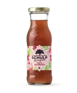 Schulp Appel & Aardbeiensap Biologisch Flesje (15x 20cl)