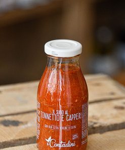 Sugo tonnetto e capperi