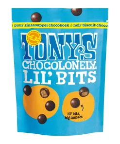 Alternative view of Tony’s Chocolenely lil’bits puur chocokoek sinaasappel zak (8x 120gr)