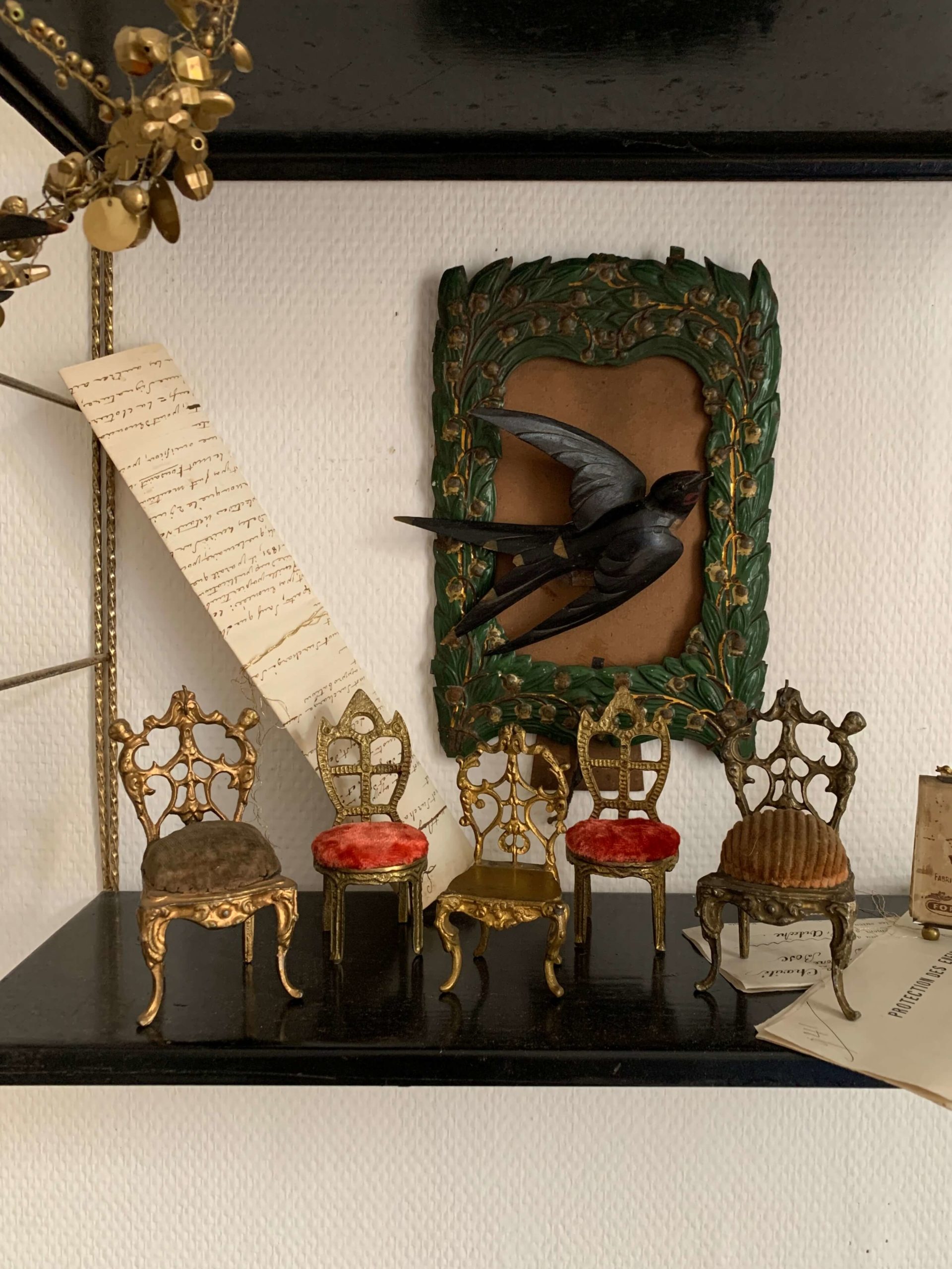 Minis chaises porte-montre XIXème – Image 2