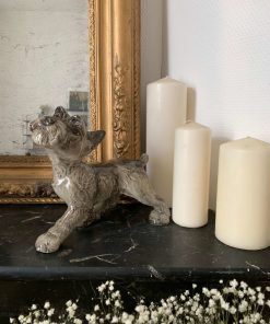 Schnauzer en porcelaine ancienne
