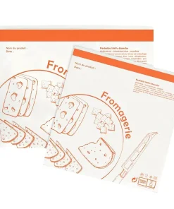 Pochette fromagerie thermo blanc 25 x 16.6 cm par 1000