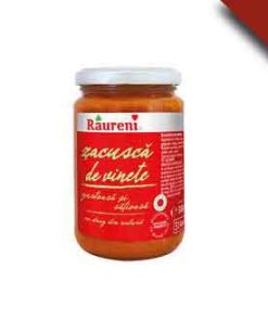 Lot de 6x300g Tapenade Zacusca de légumes à l’aubergine – Raureni