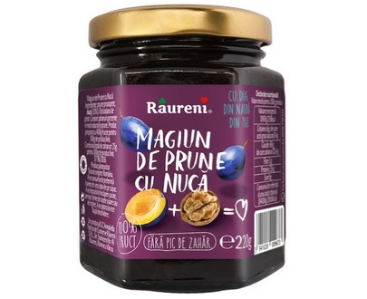 Magiun de prunes aux noix – Raureni – 220gr – Image 2