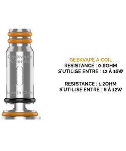 Résistances A – Z MTL Tank Geekvape