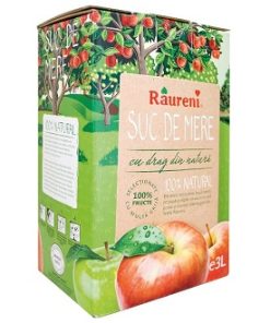 Alternative view of Jus de pommes 100% Naturel – RAURENI – 3L