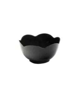 40 verrines lotus noires plastiques 60 ml